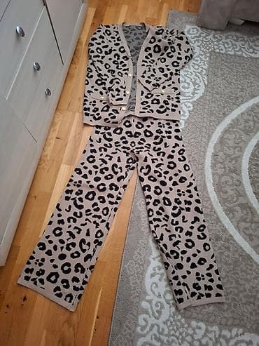 pantalone gina benotti: Damski komplet – kardigan i pantalone sa leopard printom - Dvodjelni na lalafo.rs — 1 pantalone gina benotti: Damski komplet – kardigan i pantalone sa leopard printom - Dvodjelni — 1