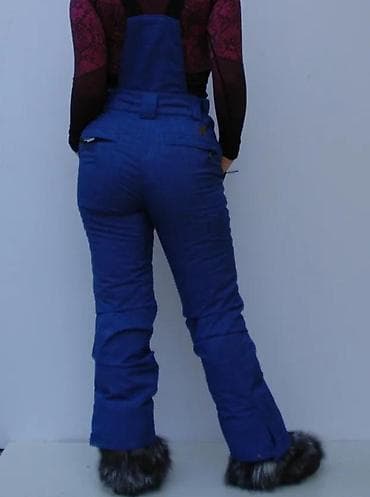 Ski Pants: Ženske ski pantalone sa tregerima – tamnoplave - Visok struk sa at lalafo.rs — 3 Ski Pants: Ženske ski pantalone sa tregerima – tamnoplave - Visok struk sa — 3