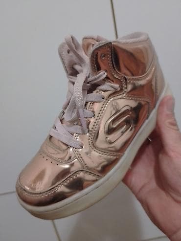 Svetleće patike – visoki model, metalik zlatno/rose-gold završna na lalafo.rs — 6 Svetleće patike – visoki model, metalik zlatno/rose-gold završna — 6