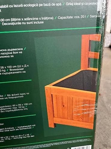 cepaci za drva: Parkside drvena saksija sa rešetkom (Planter with Trellis) - na lalafo.rs — 9 cepaci za drva: Parkside drvena saksija sa rešetkom (Planter with Trellis) - — 9
