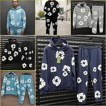 Muški komplet trenerke sa duksericom – više modela Model 1 (crni sa na lalafo.rs — 2 Muški komplet trenerke sa duksericom – više modela Model 1 (crni sa — 2