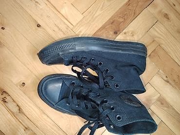 Converse Chuck Taylor All Star – visoke patike, crne ug 23,5cm - na lalafo.rs — 3 Converse Chuck Taylor All Star – visoke patike, crne ug 23,5cm - — 3