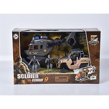 Set vojne igračke Soldier Combat 9 – Operation Sand Dust - Tematski na lalafo.rs Set vojne igračke Soldier Combat 9 – Operation Sand Dust - Tematski