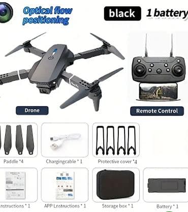 Sports & Leisure: Dron E88 – verzija sa jednom kamerom - Sklopivi kvadkopter sa LED at lalafo.rs — 4 Sports & Leisure: Dron E88 – verzija sa jednom kamerom - Sklopivi kvadkopter sa LED — 4
