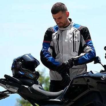 Jakne: LS2 motocyklistička touring/adventure jakna – siva/crna sa plavim i na lalafo.rs — 5 Jakne: LS2 motocyklistička touring/adventure jakna – siva/crna sa plavim i — 5