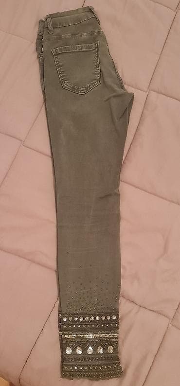 Farmerice kao nove. vel. s.m. polu obim struka su. 35cm. jedino na lalafo.rs — 9 Farmerice kao nove. vel. s.m. polu obim struka su. 35cm. jedino — 9