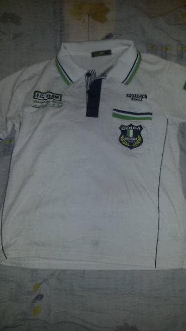 Na prodaju bela polo majica za uzrast 11-12 godina, u super stanju na lalafo.rs — 2 Na prodaju bela polo majica za uzrast 11-12 godina, u super stanju — 2