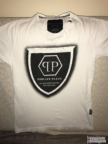 Original Phillip Plein majica M 100% cotton Ramena 45cm duzina na lalafo.rs — 1 Original Phillip Plein majica M 100% cotton Ramena 45cm duzina — 1