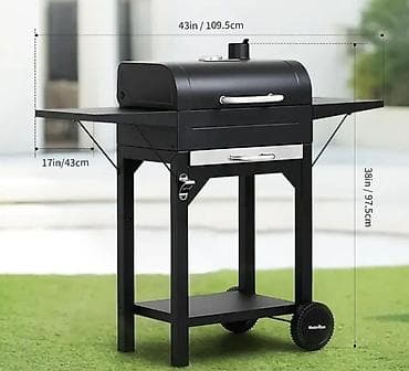 GRILL ROŠTILJ NA ĆUMUR - 17500 din KARAKTERISTIKE: Emajlirana na lalafo.rs — 2 GRILL ROŠTILJ NA ĆUMUR - 17500 din KARAKTERISTIKE: Emajlirana — 2