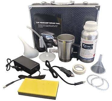 Komplet za poliranje i restauraciju farova automobila – u koferu na lalafo.rs Komplet za poliranje i restauraciju farova automobila – u koferu