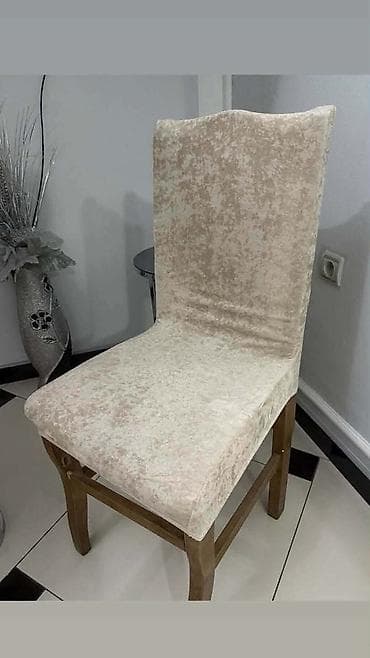 Textile: Navlake za stolice od plisa sa elastinom. Elastične,rastegljive at lalafo.rs — 2 Textile: Navlake za stolice od plisa sa elastinom. Elastične,rastegljive — 2