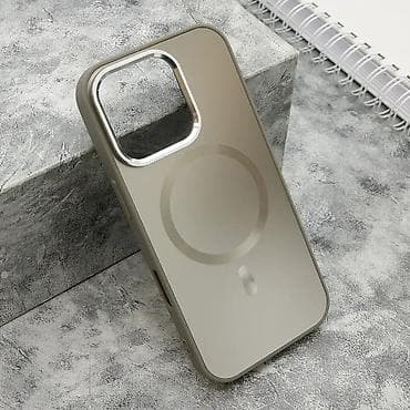 Futrola COLOR METAL MagSafe za iPhone 16 Pro (6.3) srebrna. Uz brzu na lalafo.rs — 1 Futrola COLOR METAL MagSafe za iPhone 16 Pro (6.3) srebrna. Uz brzu — 1