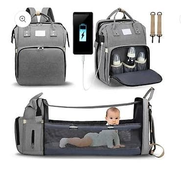 Multifunkcionalni ranac (torba) za mame koja ima mogućnost da se na lalafo.rs — 1 Multifunkcionalni ranac (torba) za mame koja ima mogućnost da se — 1