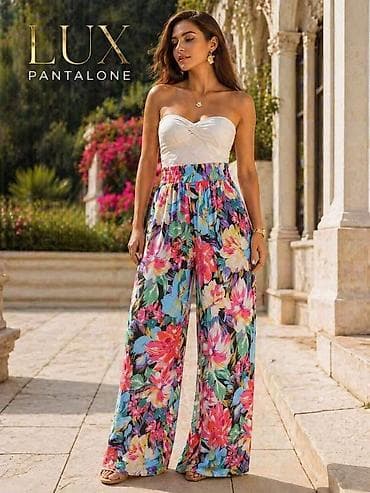Personal Items: LUX Pantalone – ženske široke letnje pantalone sa visokim strukom i at lalafo.rs — 2 Personal Items: LUX Pantalone – ženske široke letnje pantalone sa visokim strukom i — 2