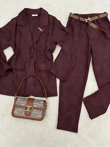 Damski komplet – sako i pantalone - Dvodijelni set: strukirani sako na lalafo.rs — 8 Damski komplet – sako i pantalone - Dvodijelni set: strukirani sako — 8