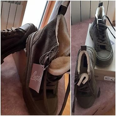 Zimske patike/gležnjače Lusso - Boja: tamno maslinasto zelena - na lalafo.rs — 3 Zimske patike/gležnjače Lusso - Boja: tamno maslinasto zelena - — 3