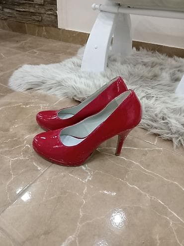 Tamaris ženske salonke – crvene lakovane - Brend: Tamaris (Trend at lalafo.rs — 1 Tamaris ženske salonke – crvene lakovane - Brend: Tamaris (Trend — 1