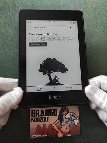 Kindle Paperwhite 4 (10. generacija) Boja: Black Stanje perfektno at lalafo.rs — 1 Kindle Paperwhite 4 (10. generacija) Boja: Black Stanje perfektno — 1