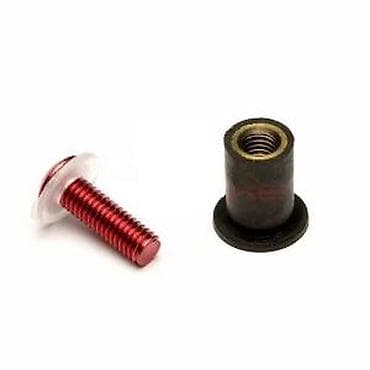 Aluminijumski šraf sa podloškom i navrtkom sa umetkom - Set se na lalafo.rs Aluminijumski šraf sa podloškom i navrtkom sa umetkom - Set se