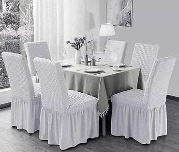 Prelepe navlake za stolice u više boja ❤️ Set 6 komada Model sa na lalafo.rs — 3 Prelepe navlake za stolice u više boja ❤️ Set 6 komada Model sa — 3