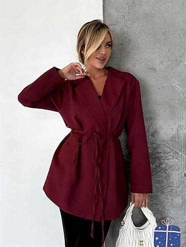 ✨Ženski elegantni blejzer-kaput sa pojasom
✅2800 din na lalafo.rs — 3 ✨Ženski elegantni blejzer-kaput sa pojasom
✅2800 din — 3