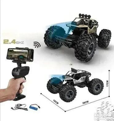 Autići: Moćni i Brzi Džip na Daljinski sa Kamerom 🚙📸 Model: 50-00-3800-00 na lalafo.rs — 1 Autići: Moćni i Brzi Džip na Daljinski sa Kamerom 🚙📸 Model: 50-00-3800-00 — 1