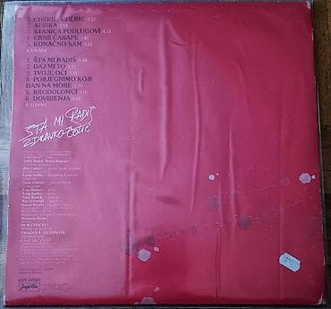 Vinyl records: Zdravko Colic-Sta mi Radis LP (1983) Jugoton stanje ploce 5-,5 po neka at lalafo.rs — 4 Vinyl records: Zdravko Colic-Sta mi Radis LP (1983) Jugoton stanje ploce 5-,5 po neka — 4