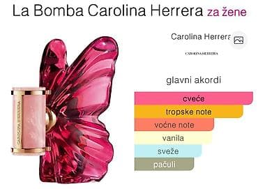 Beauty & Care: La Bomba od Carolina Herrera je amber cvetni miris za žene. La Bomba at lalafo.rs — 1 Beauty & Care: La Bomba od Carolina Herrera je amber cvetni miris za žene. La Bomba — 1