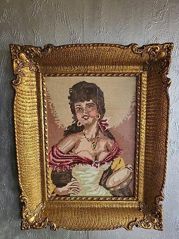 goblena: Goblen stari ciganka bez ostecenja. Stari goblen,bez ostecenja,cena at lalafo.rs — 3 goblena: Goblen stari ciganka bez ostecenja. Stari goblen,bez ostecenja,cena — 3