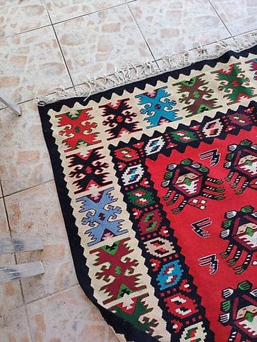 Ručno tkani ćilim – tradicionalni balkanski/etno dizajn - Tip na lalafo.rs — 3 Ručno tkani ćilim – tradicionalni balkanski/etno dizajn - Tip — 3