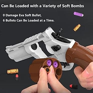 Dečije igračke puške i pištolji: ZP5 – Soft Bullet Revolver sa Izbacivanjem Čaura (Real Shell Ejection) na lalafo.rs — 6 Dečije igračke puške i pištolji: ZP5 – Soft Bullet Revolver sa Izbacivanjem Čaura (Real Shell Ejection) — 6