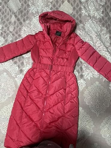 Ženska duga zimska jakna sa kapuljačom – crvena - Kroj: duga puf na lalafo.rs Ženska duga zimska jakna sa kapuljačom – crvena - Kroj: duga puf