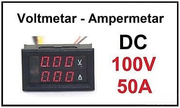 Digitalni DC voltmetar/ampermetar sa LED displejem - Merenje napona at lalafo.rs — 3 Digitalni DC voltmetar/ampermetar sa LED displejem - Merenje napona — 3