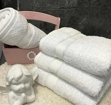 Set frotirskih peškira – beli 70*140 - Materijal: 100% pamuk, mekana i na lalafo.rs Set frotirskih peškira – beli 70*140 - Materijal: 100% pamuk, mekana i