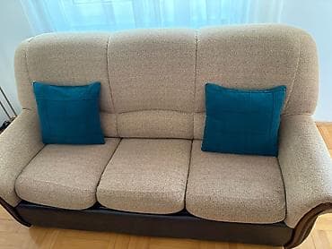 Stilske garniture: Trodela garnitura za dnevni boravak – trosed + fotelja - Trosed sa na lalafo.rs — 1 Stilske garniture: Trodela garnitura za dnevni boravak – trosed + fotelja - Trosed sa — 1