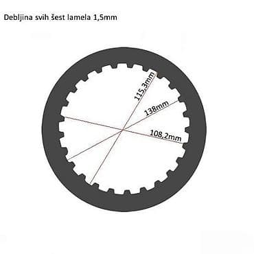 Transport: TRW Clutch Super Kit – komplet lamela i opruga za motor - Brend: TRW at lalafo.rs — 4 Transport: TRW Clutch Super Kit – komplet lamela i opruga za motor - Brend: TRW — 4