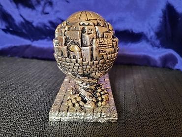 Globus vintaz Jerusalim,rucna obrada. Figura maksimalno ocuvana,pun na lalafo.rs — 10 Globus vintaz Jerusalim,rucna obrada. Figura maksimalno ocuvana,pun — 10