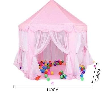 Dečiji šator – heksagonalni paviljon za igru - Dimenzije: 140 cm na lalafo.rs — 2 Dečiji šator – heksagonalni paviljon za igru - Dimenzije: 140 cm — 2