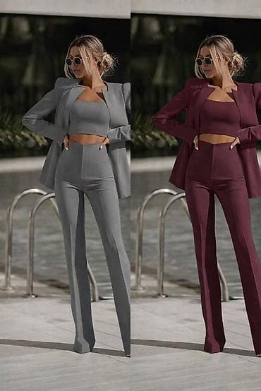 ✨Ženski trodelni komplet – elegantan i moderan
✅3 u 1
✅3800 din na lalafo.rs ✨Ženski trodelni komplet – elegantan i moderan
✅3 u 1
✅3800 din