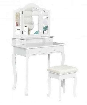 AURORA sto za sminkanje-Kozmeticki stolovi Dimenzije stola na lalafo.rs — 3 AURORA sto za sminkanje-Kozmeticki stolovi Dimenzije stola — 3