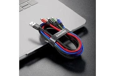 Mobile Phones & Accessories: Baseus 3-u-1 USB kabl za punjenje i prenos podataka - Višenamenski at lalafo.rs — 5 Mobile Phones & Accessories: Baseus 3-u-1 USB kabl za punjenje i prenos podataka - Višenamenski — 5