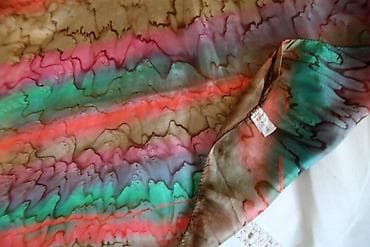 100% pure silk, Marama, hand made unikat Hand made. 100% svila na lalafo.rs — 4 100% pure silk, Marama, hand made unikat Hand made. 100% svila — 4