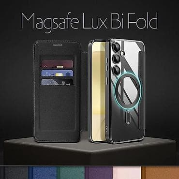 Magsafe Lux Bi Fold Kompatibilna sa MagSafe-om – Ugrađeni magneti at lalafo.rs — 1 Magsafe Lux Bi Fold Kompatibilna sa MagSafe-om – Ugrađeni magneti — 1