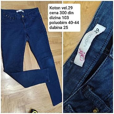 bermude teksas br: Koton ženske farmerke – veličina 29 - Model: uske/skinny, tamno plave na lalafo.rs — 2 bermude teksas br: Koton ženske farmerke – veličina 29 - Model: uske/skinny, tamno plave — 2