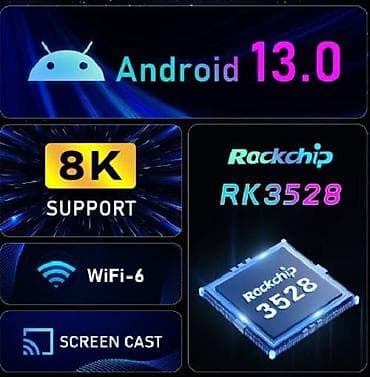 Android Smart TV Box - H96MAX RK3528 - 4/64GB - Nov model Android TV na lalafo.rs — 5 Android Smart TV Box - H96MAX RK3528 - 4/64GB - Nov model Android TV — 5