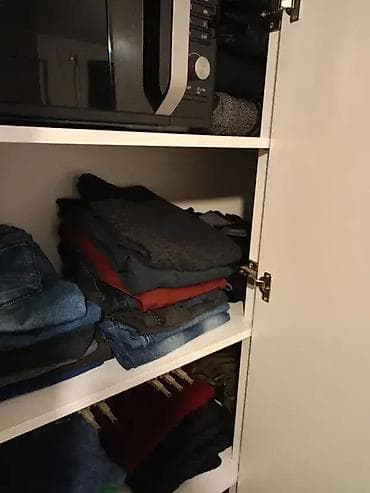 Ugaoni Ormar Materijal: Univer debljine 18mm, kombinacija belog i na lalafo.rs — 10 Ugaoni Ormar Materijal: Univer debljine 18mm, kombinacija belog i — 10