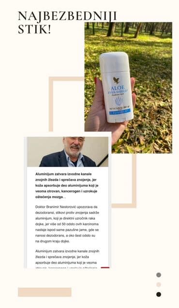 Nega kože: 🌿 FOREVER ALOE DEZODORANS Zašto ga zovu najzdraviji dezodorans na na lalafo.rs Nega kože: 🌿 FOREVER ALOE DEZODORANS Zašto ga zovu najzdraviji dezodorans na