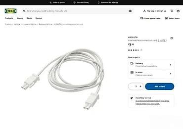 prsluk jaknica mango u: ANSULTA – međukabl za povezivanje, 2 m Opis: - Originalni IKEA at lalafo.rs — 1 prsluk jaknica mango u: ANSULTA – međukabl za povezivanje, 2 m Opis: - Originalni IKEA — 1