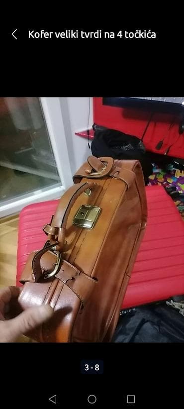 Koferče malo ručno kožno kao nov je oko 50 /30 /15 Mogućnost dostave na lalafo.rs — 3 Koferče malo ručno kožno kao nov je oko 50 /30 /15 Mogućnost dostave — 3