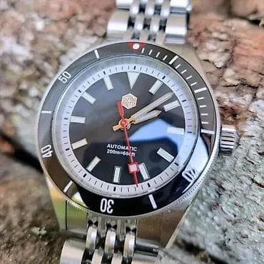 San Martin SN0115-G - 39.5mm - Crna - Seiko mehanizam Potpuno nov at lalafo.rs — 2 San Martin SN0115-G - 39.5mm - Crna - Seiko mehanizam Potpuno nov — 2